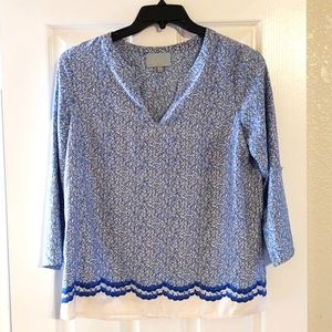 NWOT Royal Blue blouse